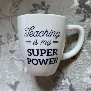 Threshold Ceramic Mug  (Teaching Is My Super Power)